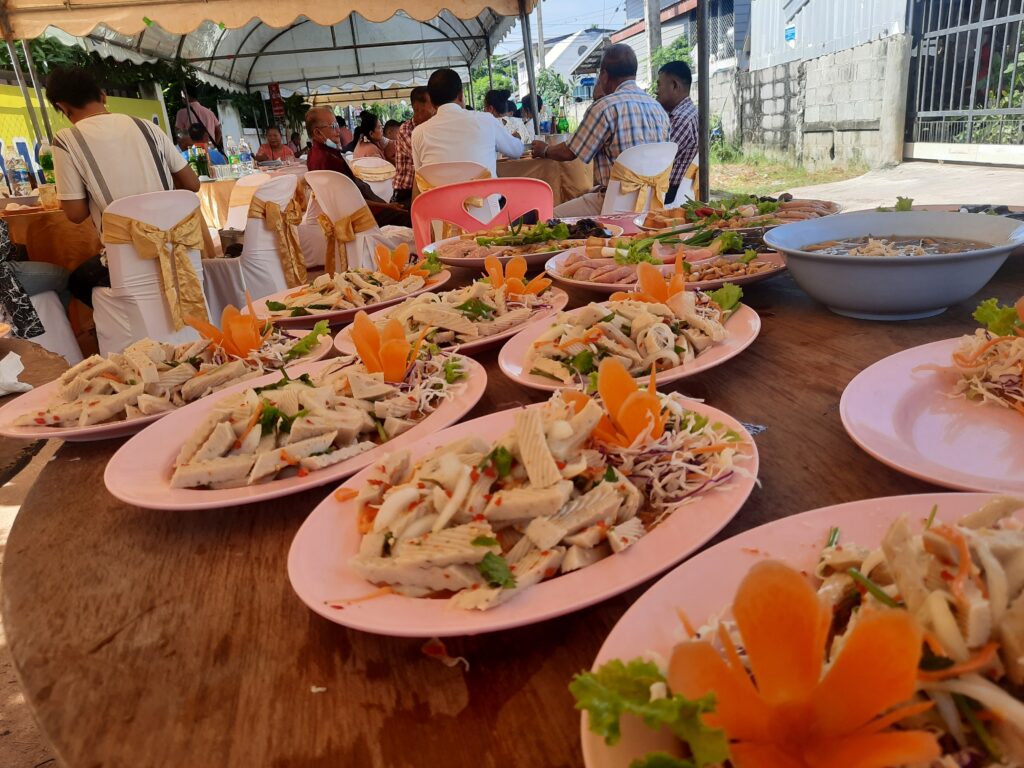 เมนูอาหารโต๊ะจีน